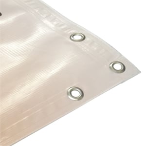 LONA BRILHO 440gr + REFORÇO, BAINHA E ILHÓS    BRILHO  