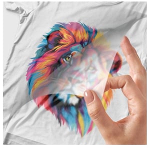 DTF Textil DTF Têxtil 120g  5x0 - Com Branco   