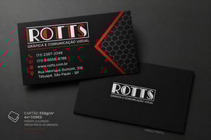 Cartão 250g/m² 4x1 Couchê 250g/m² 4,8x8,8 cm 4x1 Verniz Total Brilho Frente Corte reto 