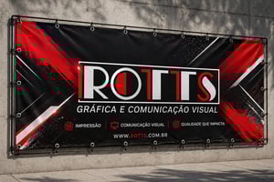BANNERS E FAIXAS LONA 440GRS PERSONALIZADO 4x0  ÍLHOS 
