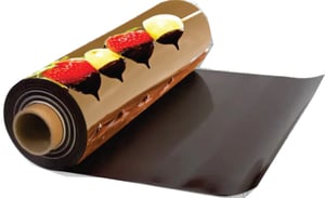 Manta magnética adesivada