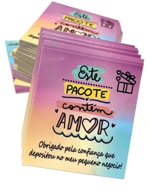 Mini cartão Verniz Total Frente Couchê 250g 4,5x5cm 4x0 Verniz total frente Corte reto 