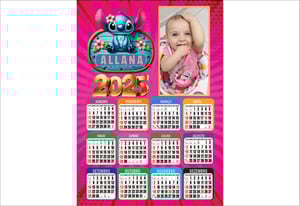 Calendário Parede - 21x31cm