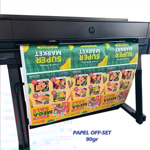 Papel off-set 90gr