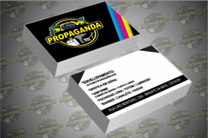 Cartão de visita (4x1)      