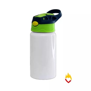 Garrafa de Inox - 350ml - Kids - Térmica - Parede Dupla - Tampa Automática