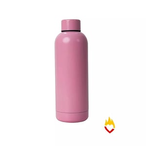 Garrafa Inox Classic - 500ml - Tampa Plana - Parede Dupla - Térmica
