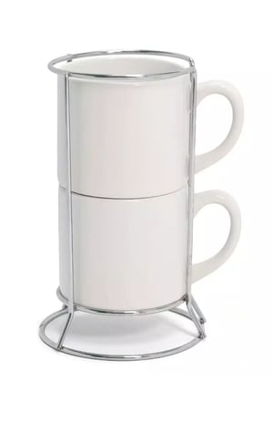 Torre de Canecas - Metal - 2 Uni - 200ml - London Cerâmica     