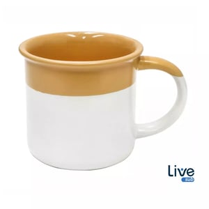 Caneca Aroma Vintage Fosca - 380ml Cerâmica     