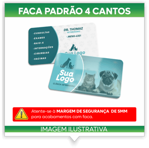 Cartão de Visita 4X1