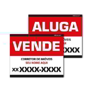 PLACAS IMOBILIÁRIA