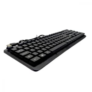 Teclado simples com fio      