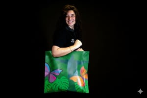 Bolsa Design Exclusivo - Borboleta