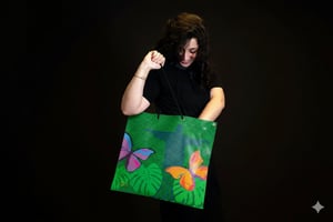 Bolsa Design Exclusivo - Borboleta