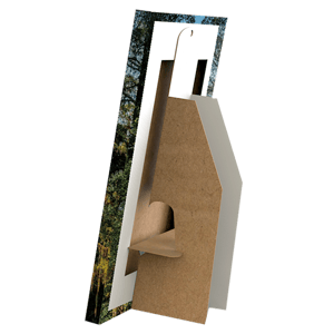 Poster com Borda Espelhada - Jardim Botânico - Para Montar*