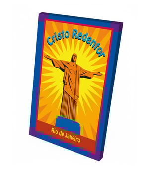 POSTER COM BORDA ESPELHADA - AZUL - PARA MONTAR Cartão Couchê 312g. 25x37 cm - Poster com chassi estruturado em cartão. Impressão UV a 4/0 cores. com Laminação, Corte Especial, *NECESITA DE MONTAGEM! BEM SIMPLES! Depois de montado está pronto para ir para a parede.