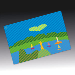 Divetido Jogo Americano  - Para as Crianças Impresso sobre PP Polipropileno 30,5x45cm. Impressão UV a 4/0 cores. Serigrafia no verso.  Corte Especial, Presente que as crianças vão adorar!