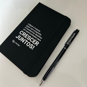 Kit Caderneta e Caneta para presente