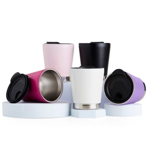 Copo Parede Dupla Inox 300 ml