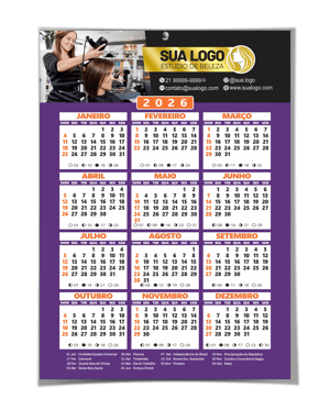 Calendário de Parede