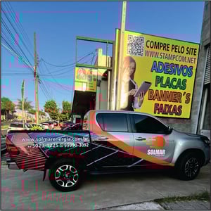 Adesivo Automotivo Vinil Branco  4x0 Brilho Sem acabamento 