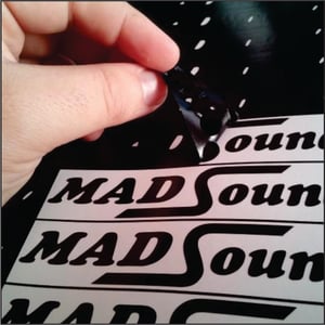 Adesivo recorte 1 cor Vinil  1x0 Brilho depilado e mascarado 