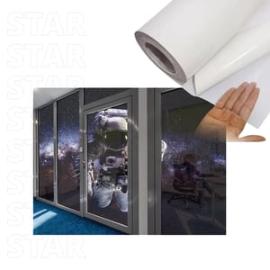 ADESIVO TRANSPARENTE Adesivo Vinil 010 Tamanhos Variados 4x0 Impressão Eco Solvente Sem Acabamento 