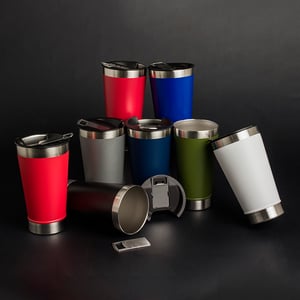 Copo Térmico de Aço Inoxidável - 475ml