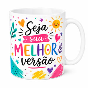 Caneca Cerâmica Personalizada - 325 ml Cerâmica 8x9,5cm 4x0   Acabamento Brilhante, Caneca Branca De Cerâmica, Design Exclusivo Do Cliente, Impressão Em Ambos Os Lados, Personalizável Com Foto Ou Arte