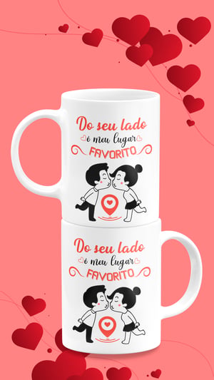 Caneca Presente Dia dos Namorados