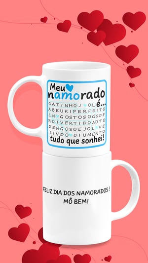 Caneca Personalizada Dia dos Namorados