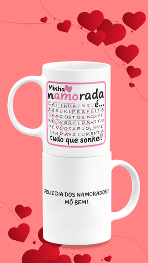Caneca Personalizada Dia dos Namorados