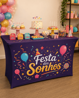 Capa de Mesa Personalizada