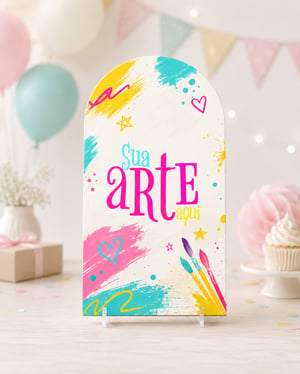 Capa Painel Romano Mini Personalizado Decorativo