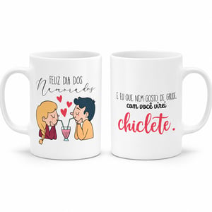 Caneca de Porcelana Personalizada Dia dos Namorados