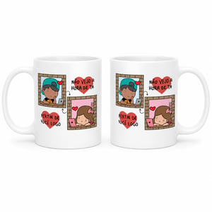 Caneca de Porcelana Dia dos Namorados Presente Perfeito