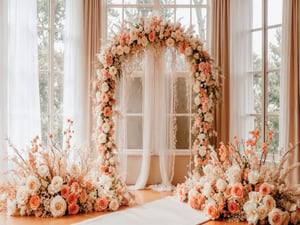 Fundo Fotográfico Floral FL7546 Tecido Helanca Premium    Overloque 