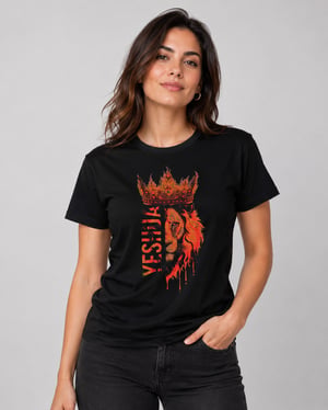 Camiseta Yeshua Personalizada DTF em Algodão | Alta Qualidade Algodão