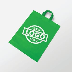 Sacola Plástica Polietileno  PEAD 0,13mm 45X45    