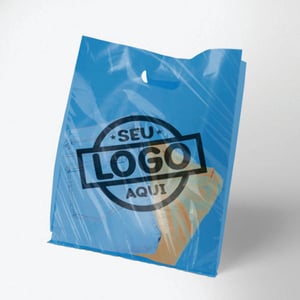 Sacola Plástica Polietileno  PEAD 0,13mm 30X40    