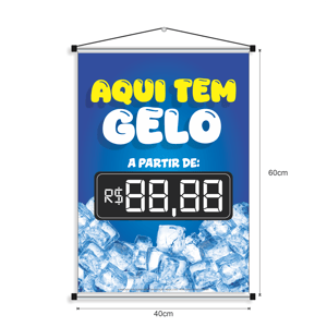 Banner aqui tem gelo