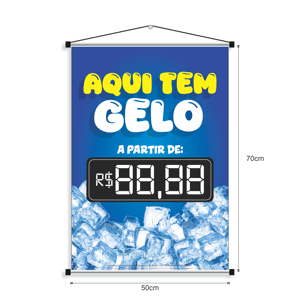Banner aqui tem gelo