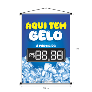 Banner aqui tem gelo