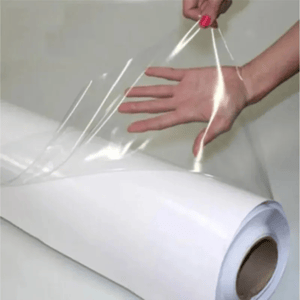 Adesivo transparente m² Vinil 0,8 120gr Personalizado Transparente Brilho  