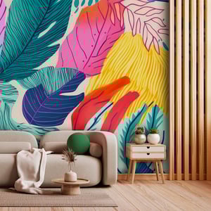 Papel de parede folhas Vinil adesivo fosco 0,08 120g 0,58x3,0m Branco Impressão digital Refile 