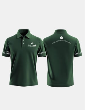 CAMISA ALGODÃO | POLO | APLIC. DTF/SILK E BORDADO Algodão   Cor Única  