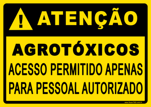 Placa de PVC - Tamanho Padrão