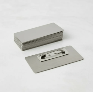 Crachá em Metal com Alfine - Broche - Botton