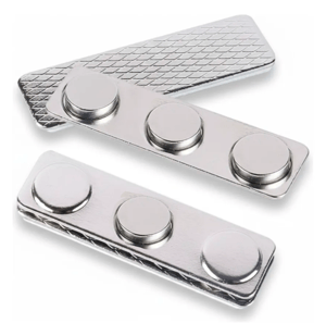 Crachá Broche Botton Magnético em Acrílico ABS ou Metal
