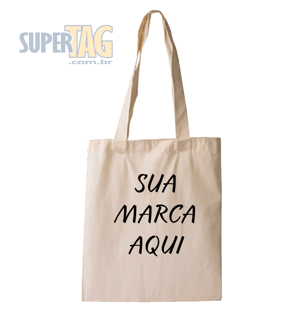 Sacola de Algodão Personalizada - Ecobag